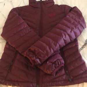 Mountain hardwear synthetic puffer jacket